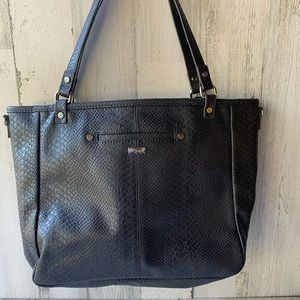 Jewel black tote